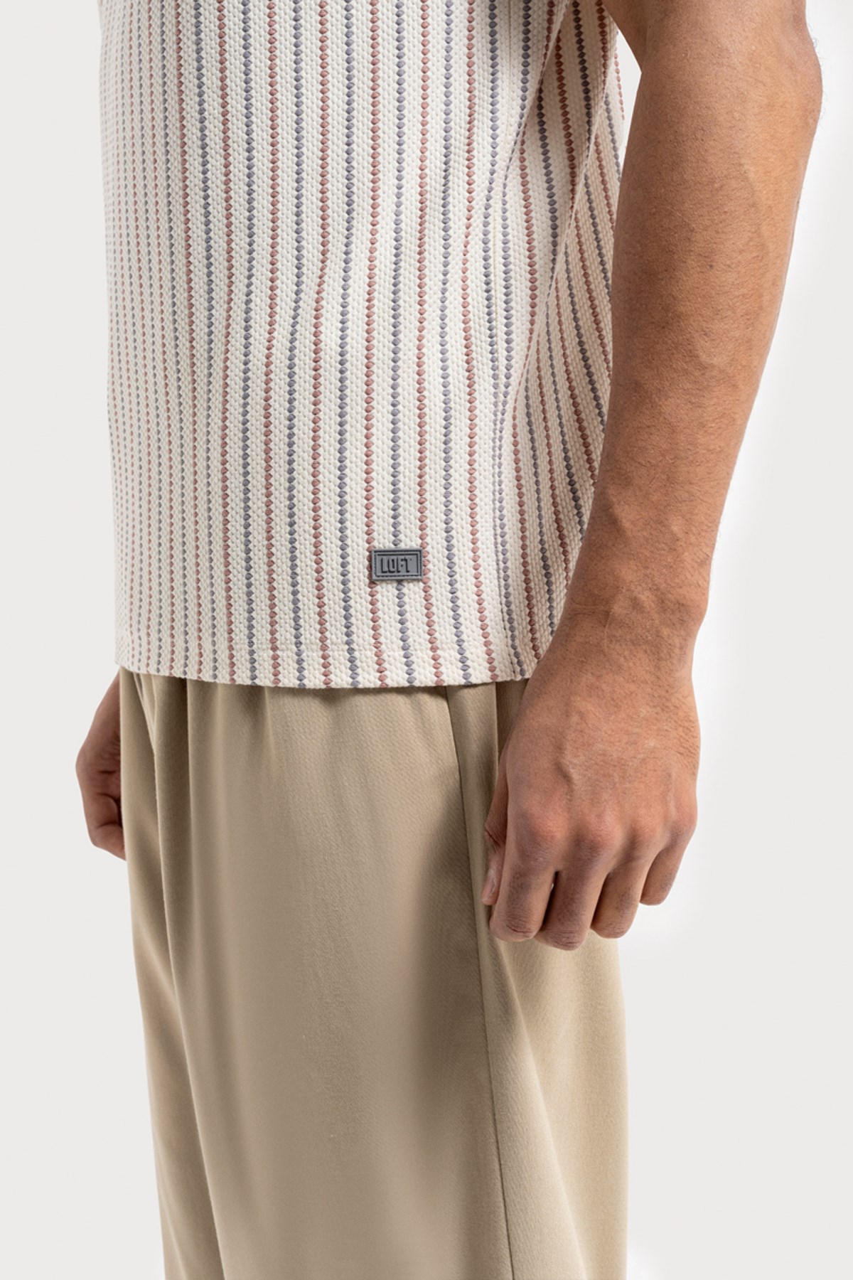 Loft Erkek Polo Yaka Tişört LF2036023 Pembe