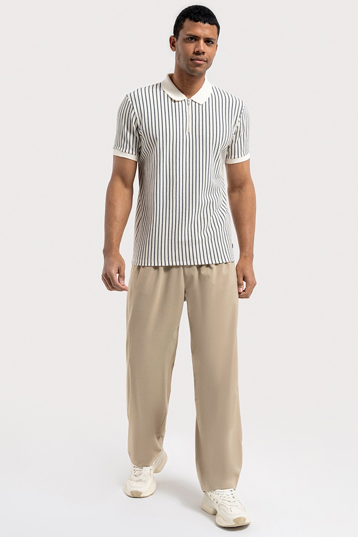 Loft Erkek Polo Yaka Tişört LF2036023 Açık Yeşil