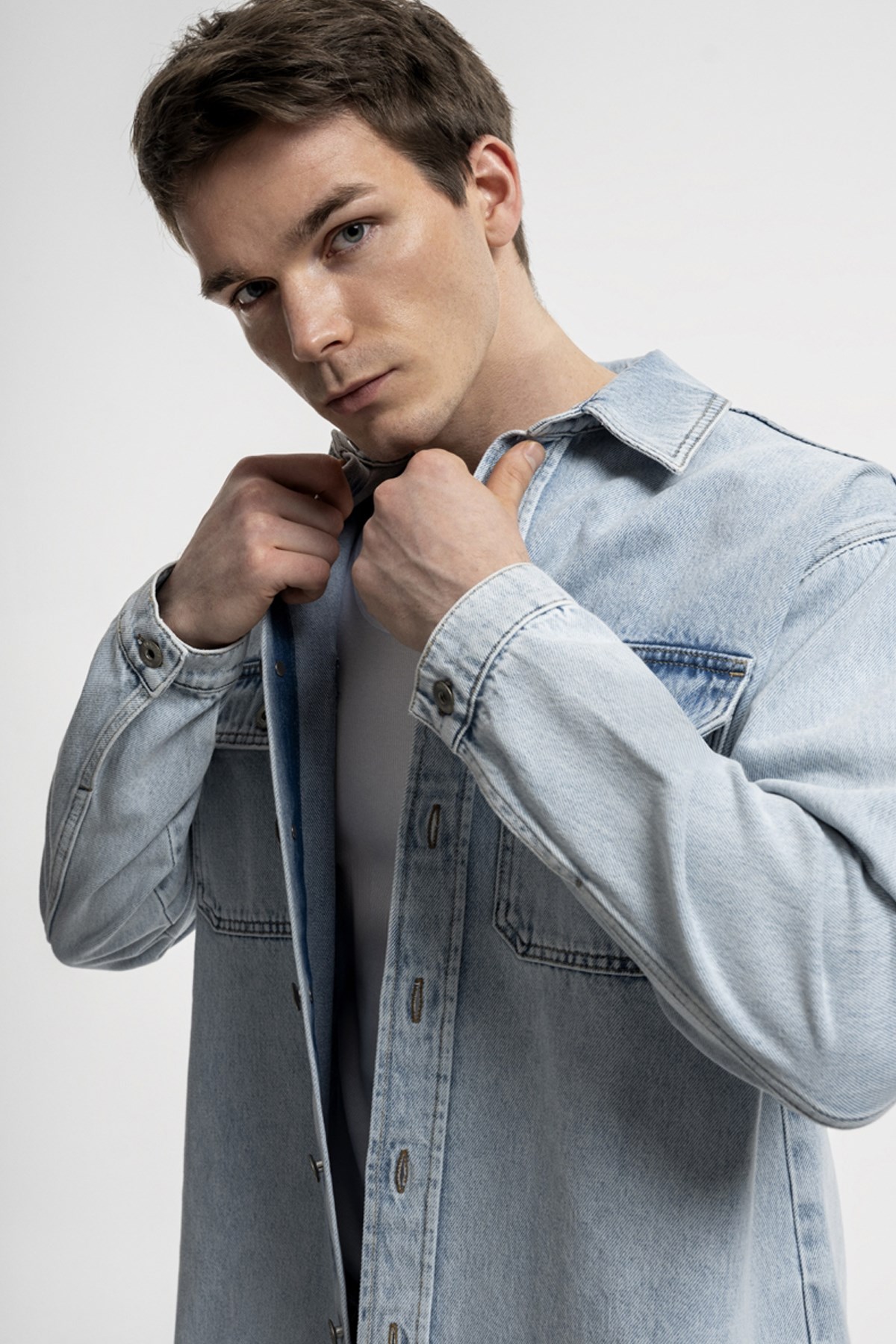 Loft Erkek Gömlek LF2036129 Mavi