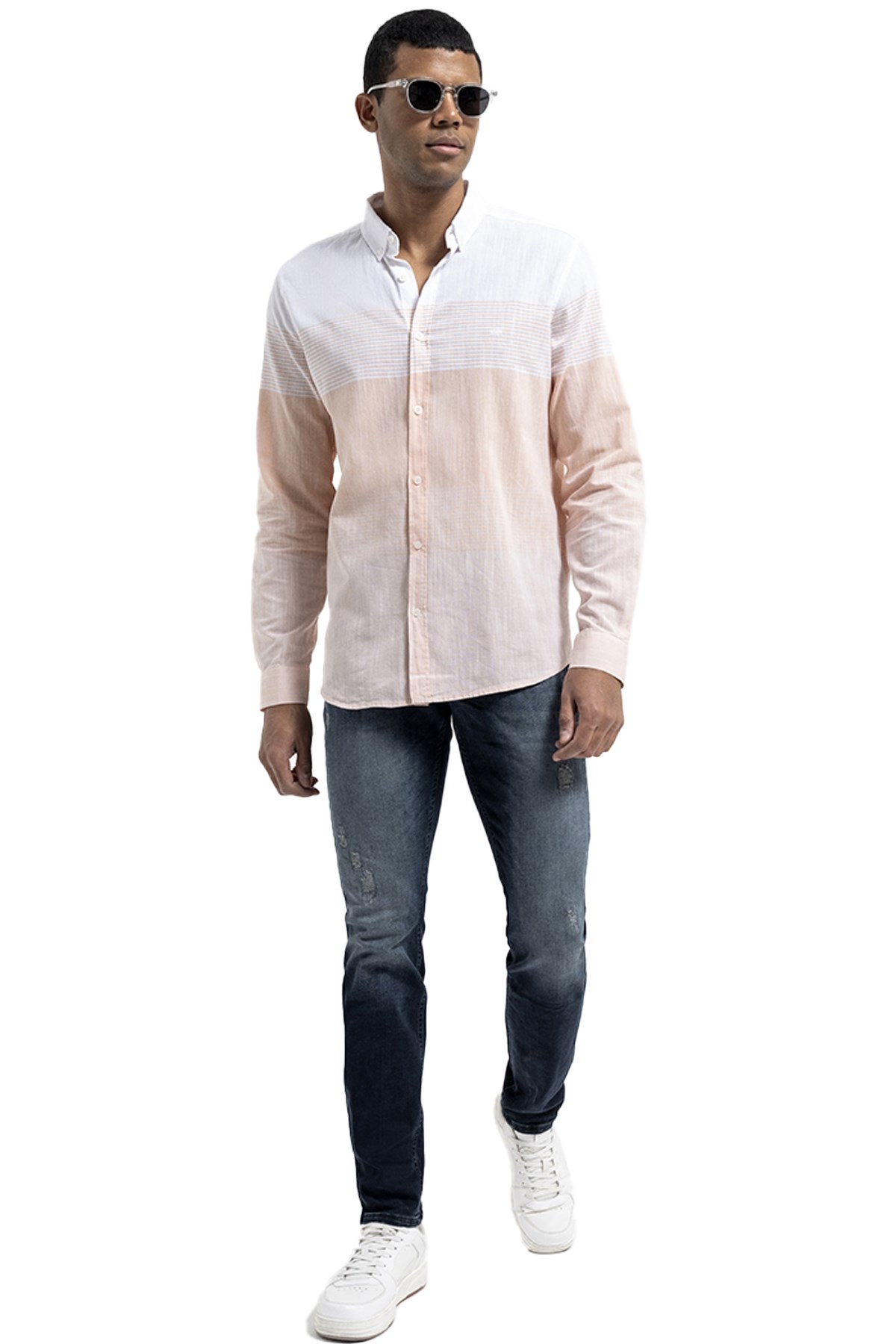 Loft Erkek Gömlek LF2036150 Pembe