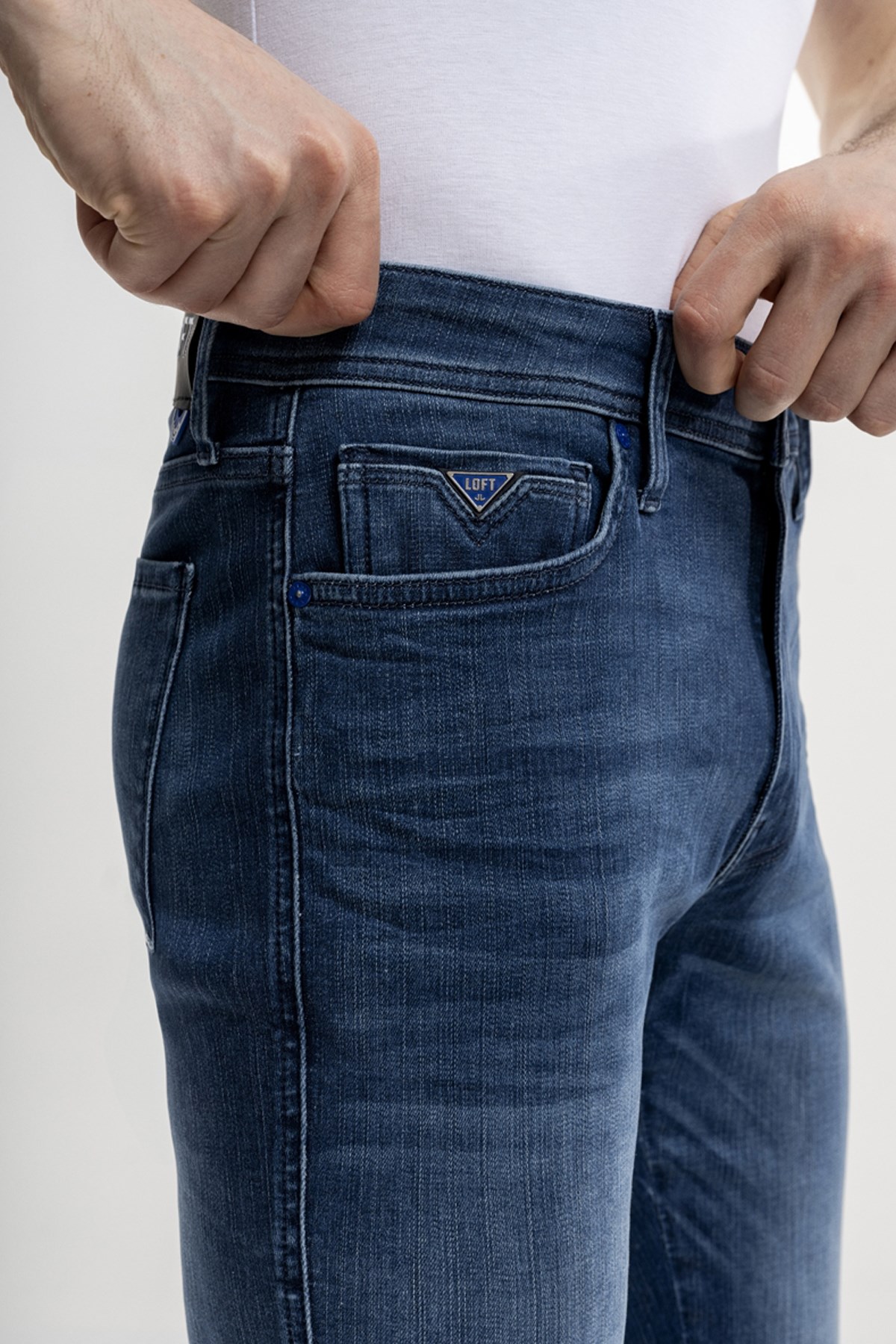 Loft Erkek Pantolon LF2036224 Mavi