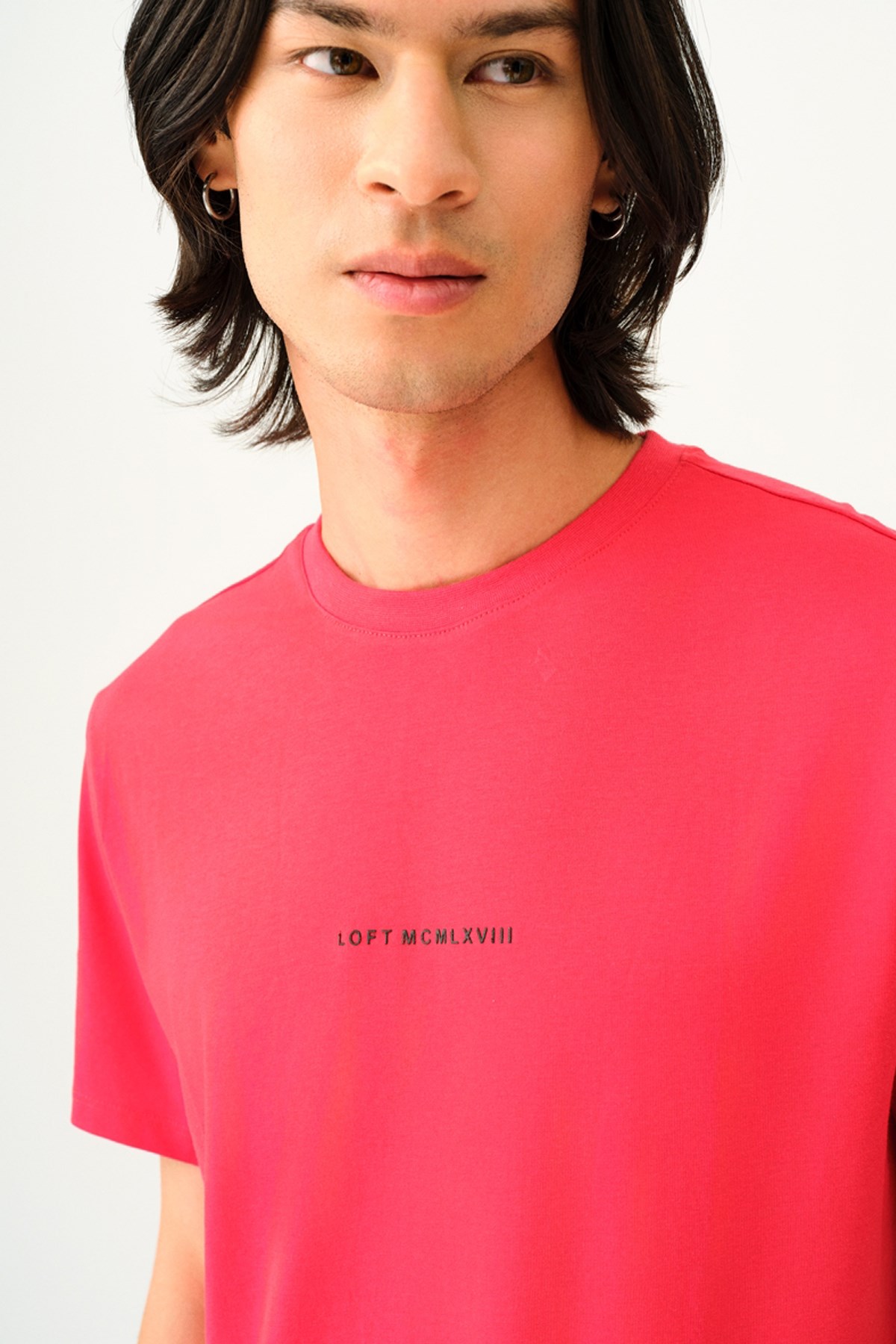 Loft Erkek Tişört LF2036274 Kırmızı