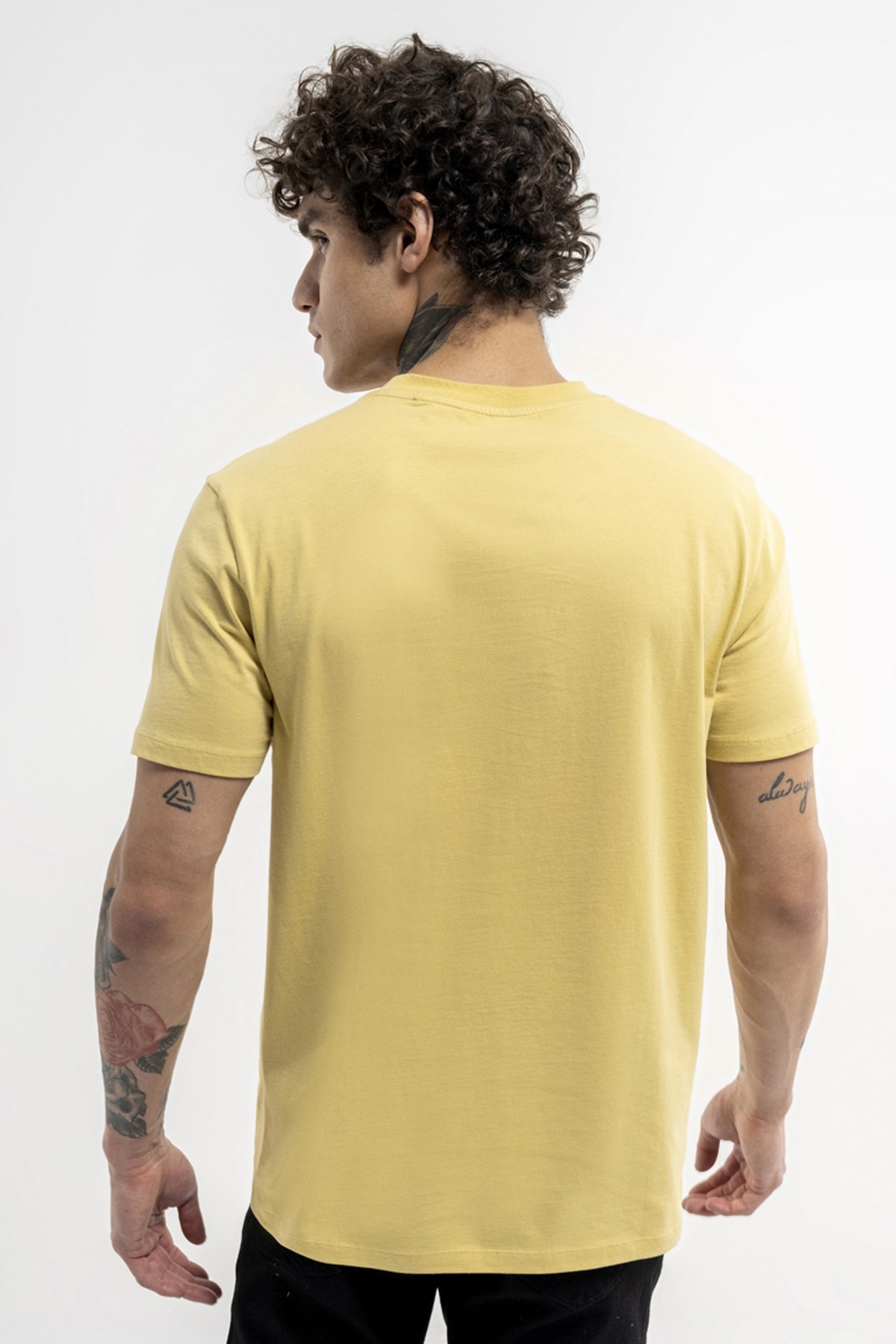 Loft Erkek Tişört LF2036274 Sarı
