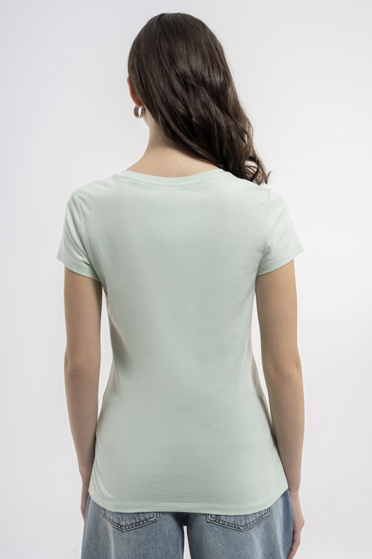 Loft Regular Fit Kadın Tişört LF2036284 Yeşil