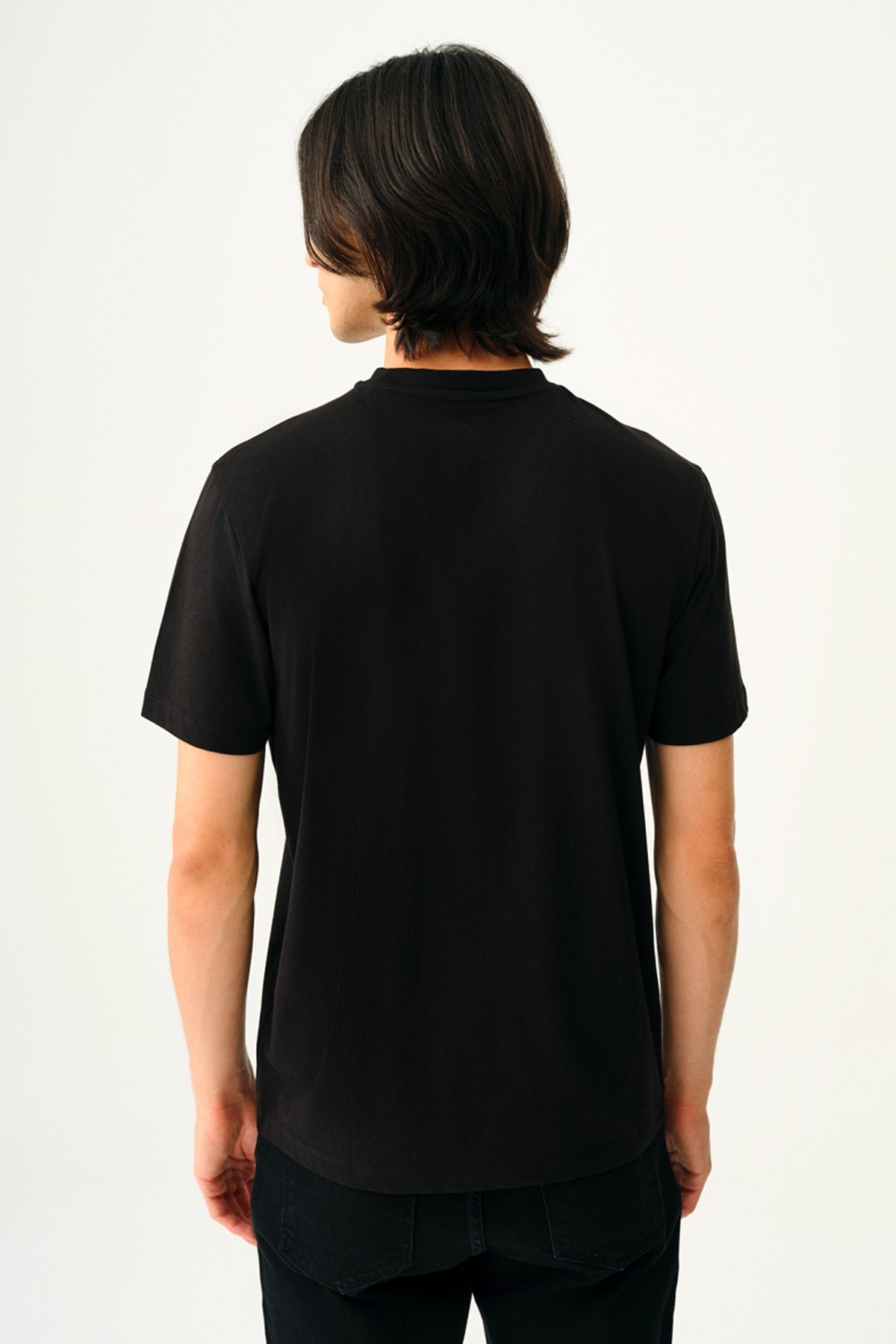 Loft Erkek Tişört LF2036408 Siyah