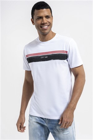 Loft Erkek Tişört LF2036416 Beyaz