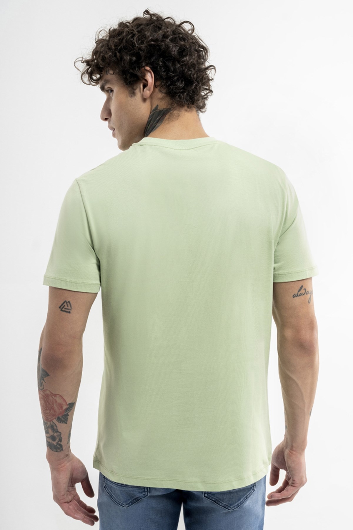 Loft Regular Fit Erkek Tişört LF2036423 Yeşil