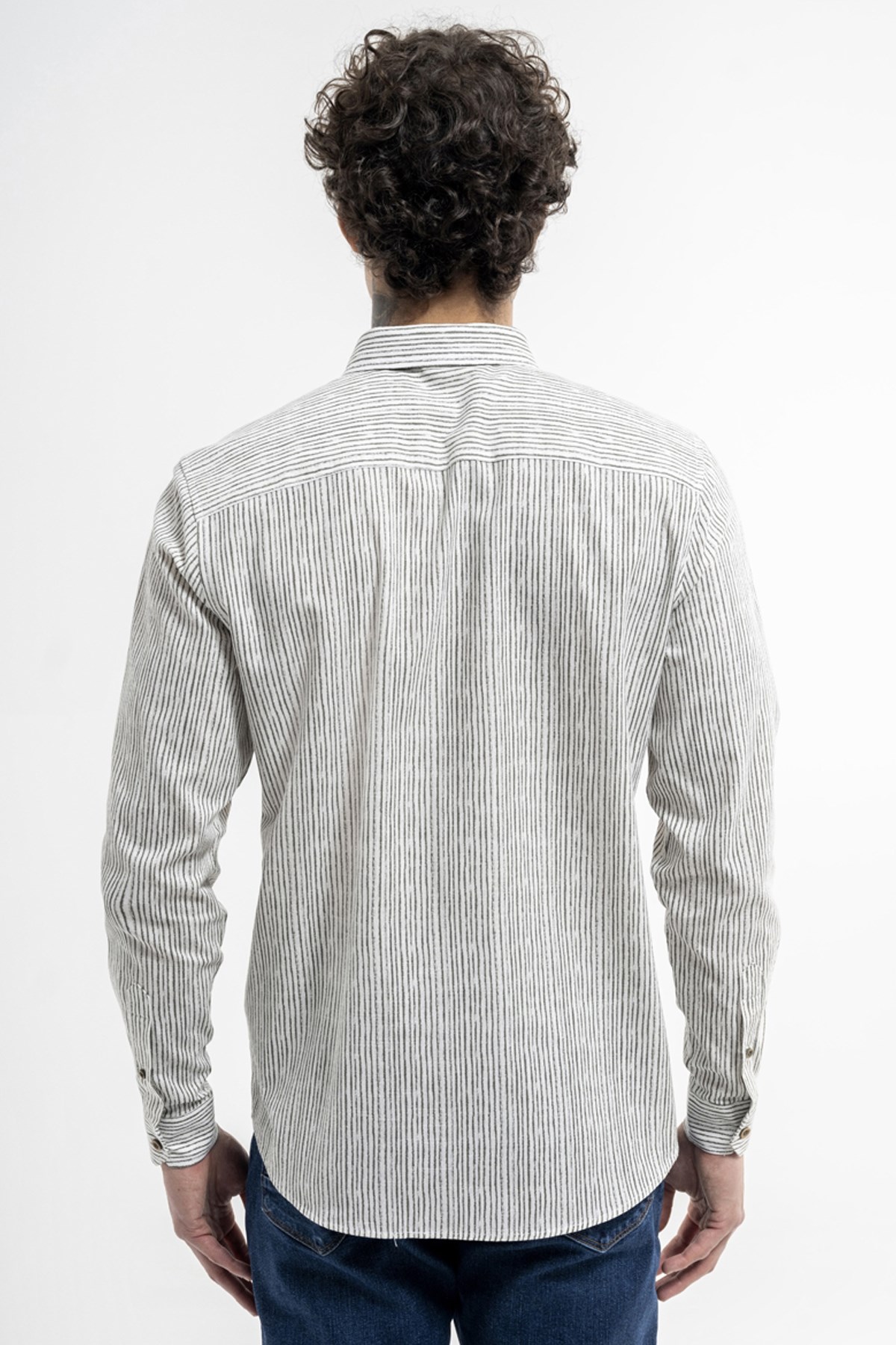 Loft Slim Fit Erkek Gömlek LF2036430 Haki