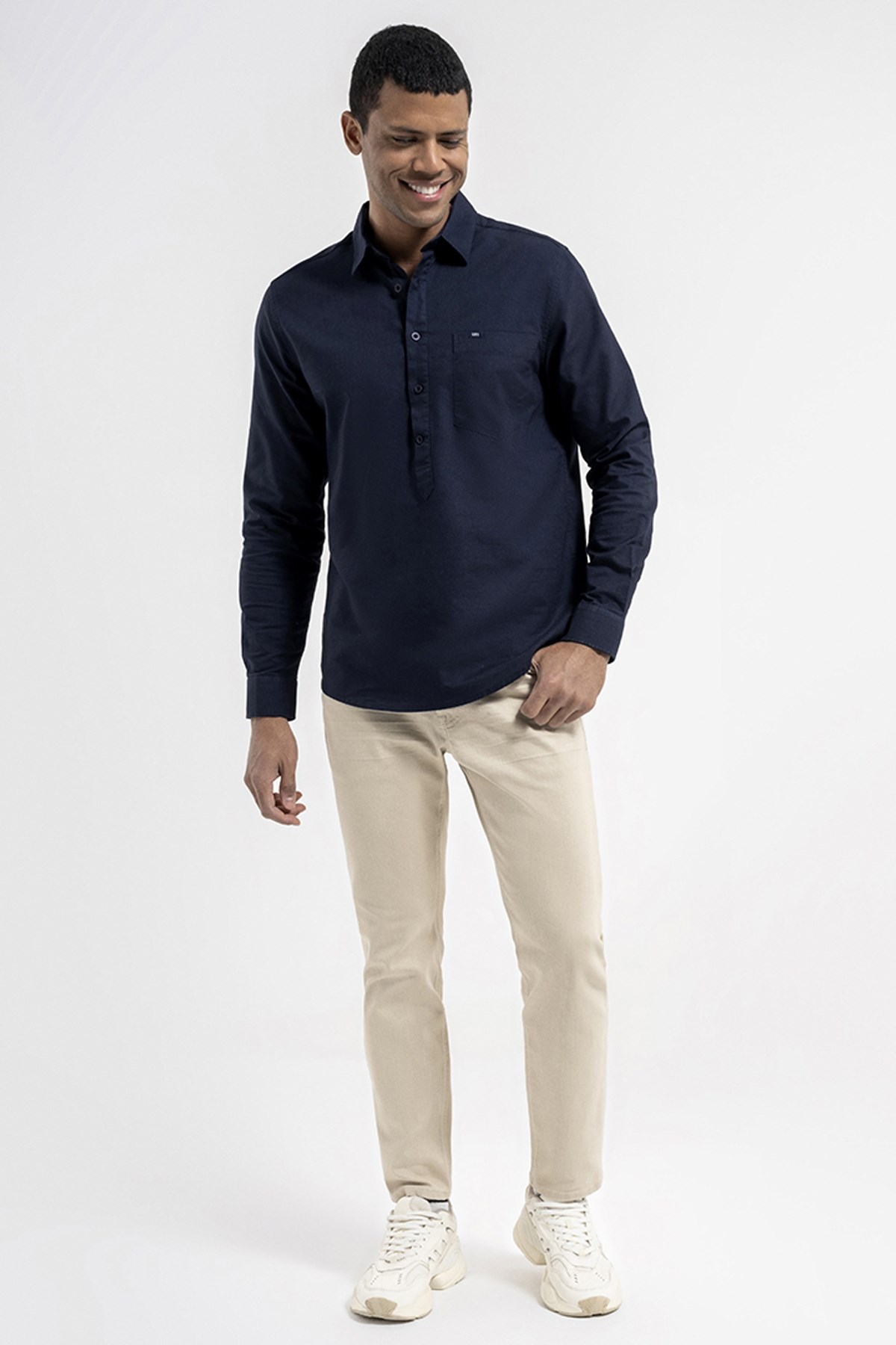 Loft Erkek Regular Fit Gömlek LF2036431 Lacivert