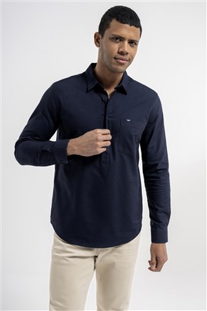 Loft Erkek Regular Fit Gömlek LF2036431 Lacivert