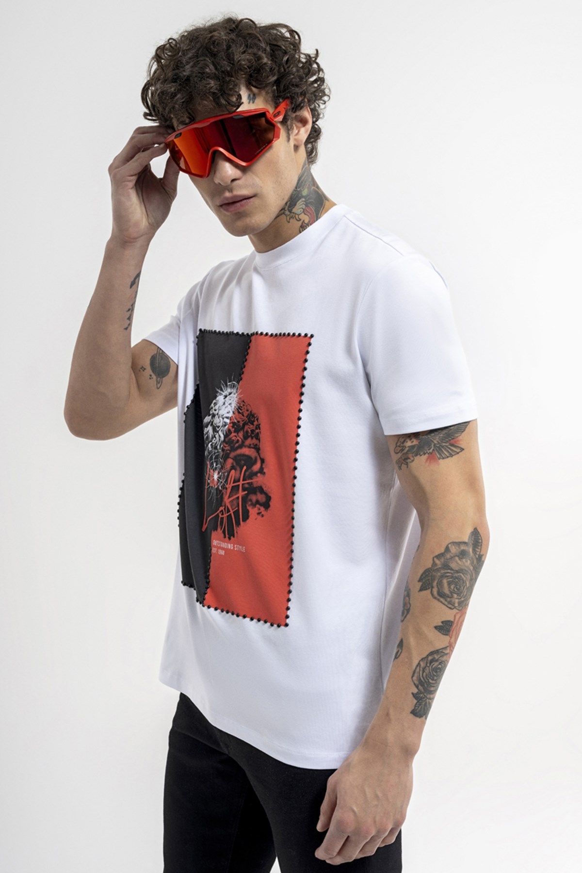 Loft Erkek Tişört LF2036444 Beyaz