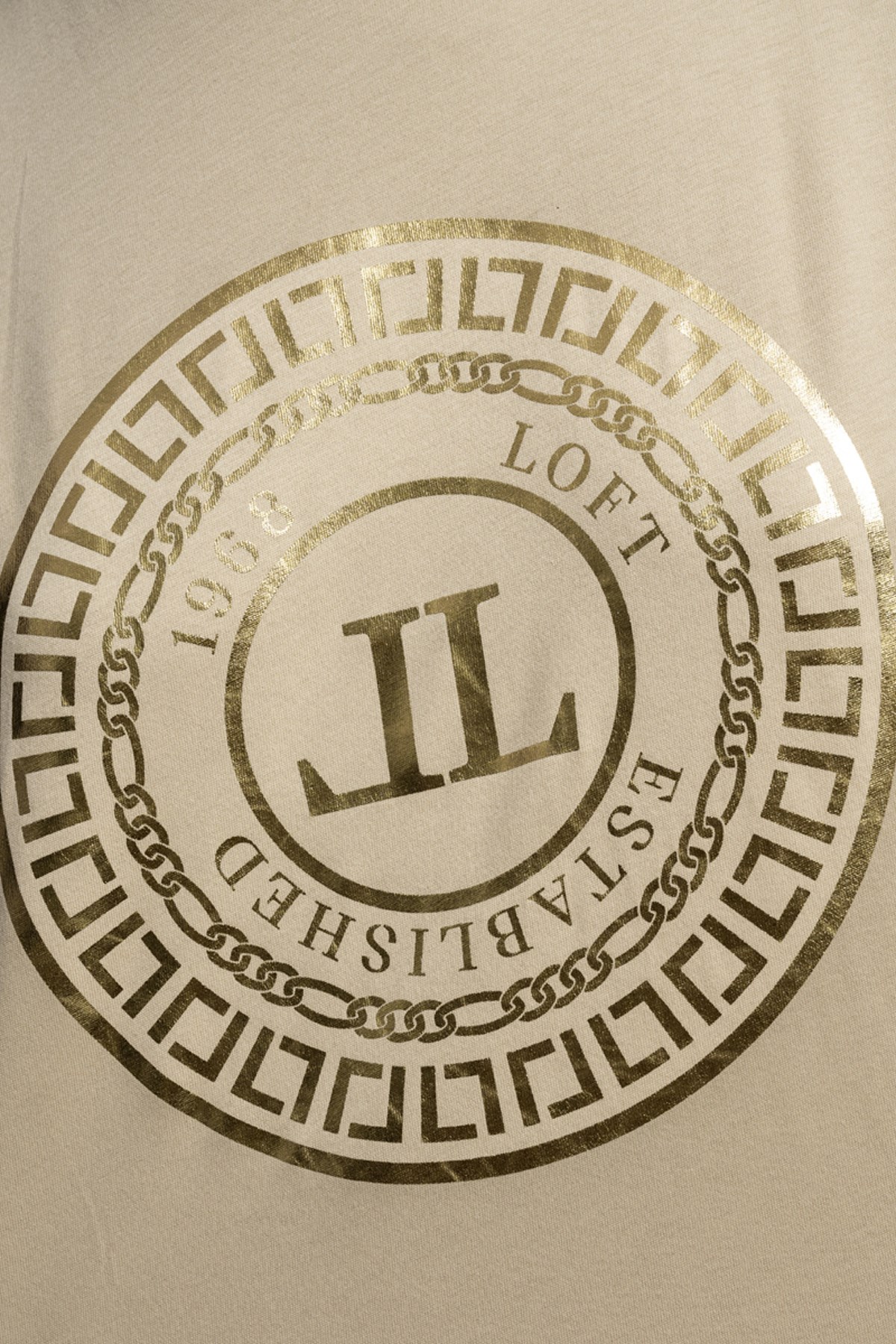LoftRelax Fit Kadın Tişört LF2036561 Bej
