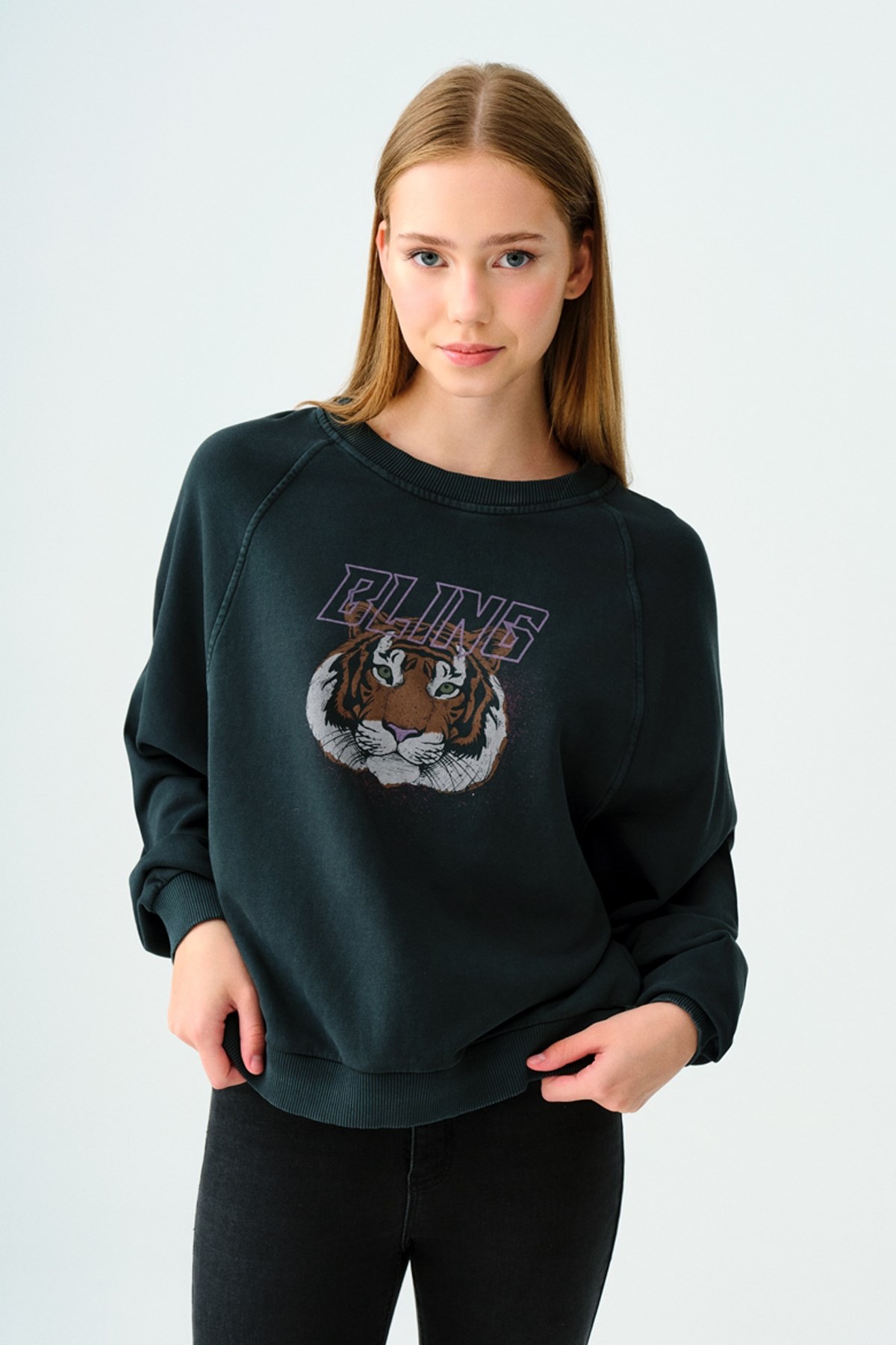 Loft Antrasit Kadın Sweat LF2036634 Antrasit