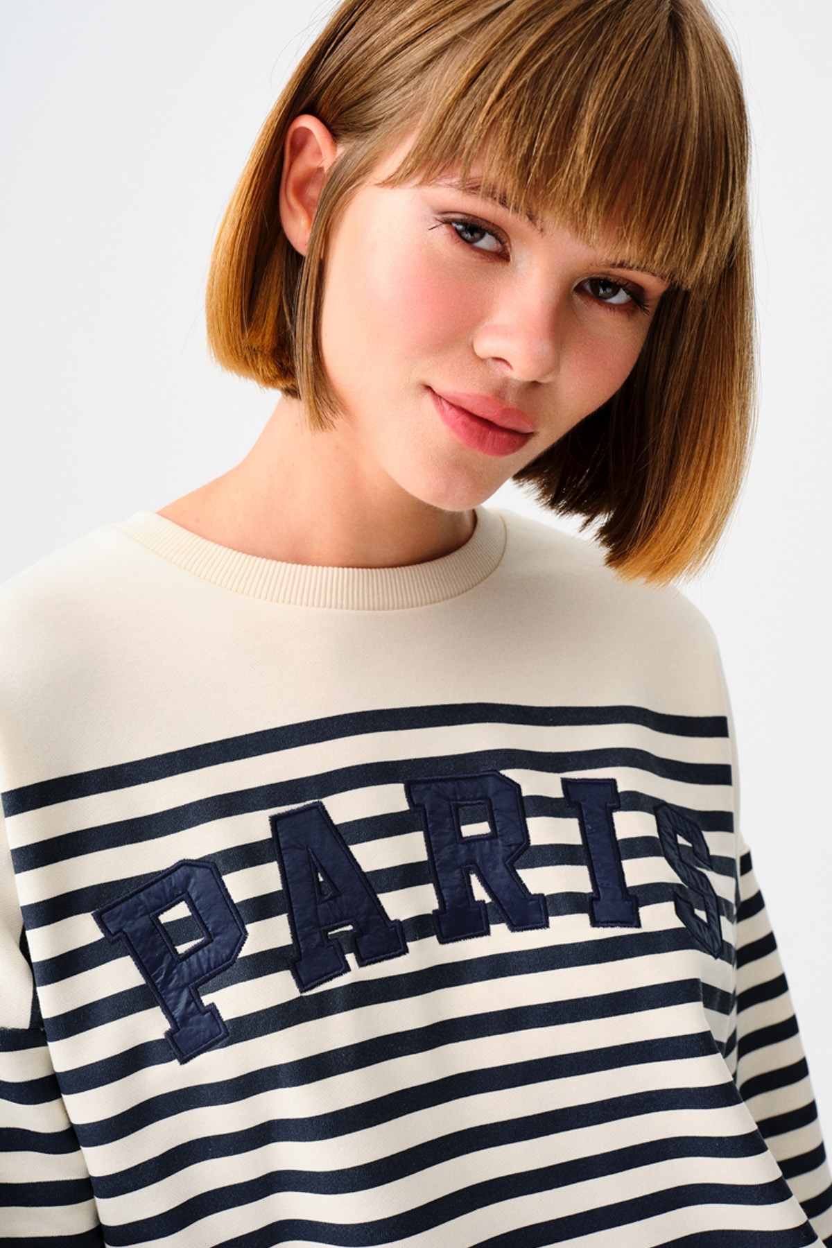Loft Ekru Kadın Sweat LF2036642 Ekru