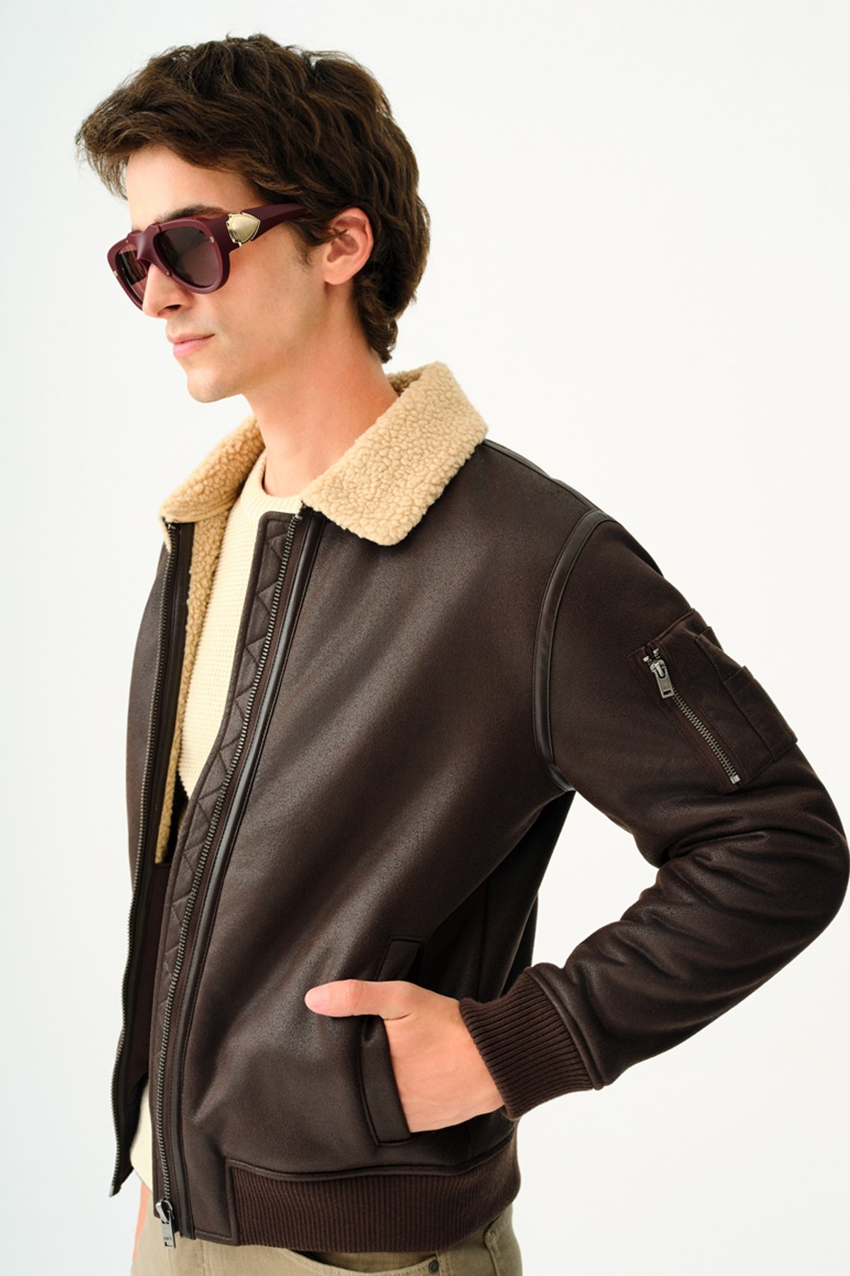 Loft Erkek Mont LF2036720 Kahverengi