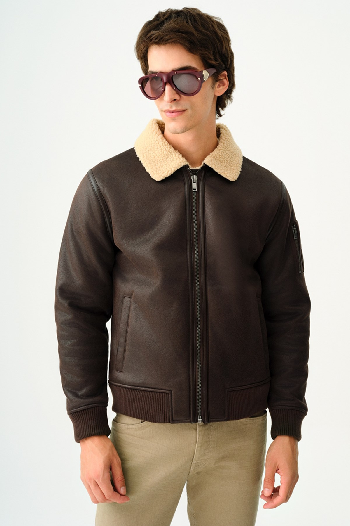 Loft Erkek Mont LF2036720 Kahverengi