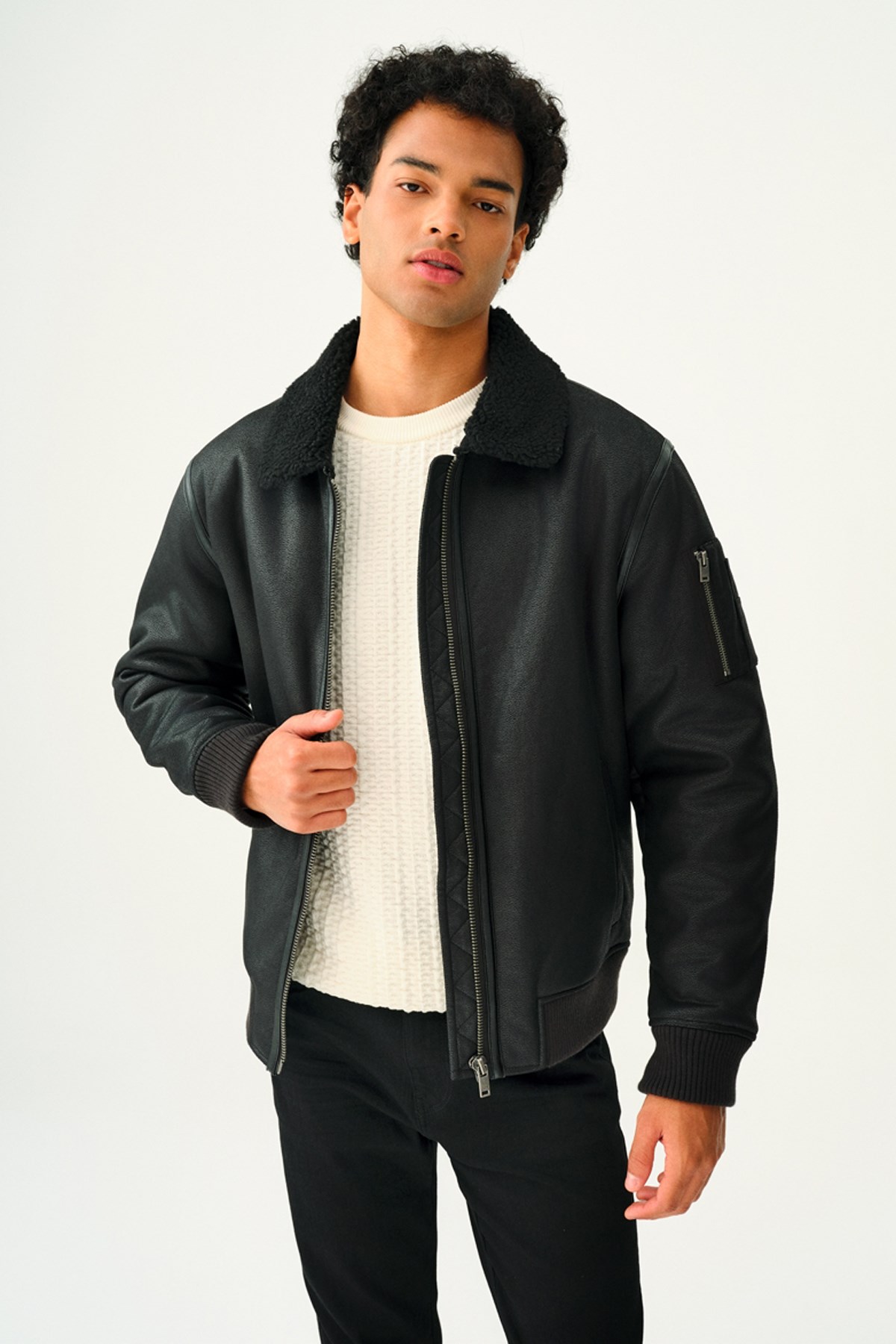 Loft Erkek Mont LF2036720 Siyah