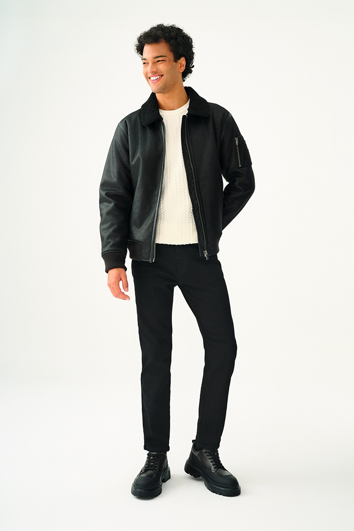 Loft Erkek Mont LF2036720 Siyah