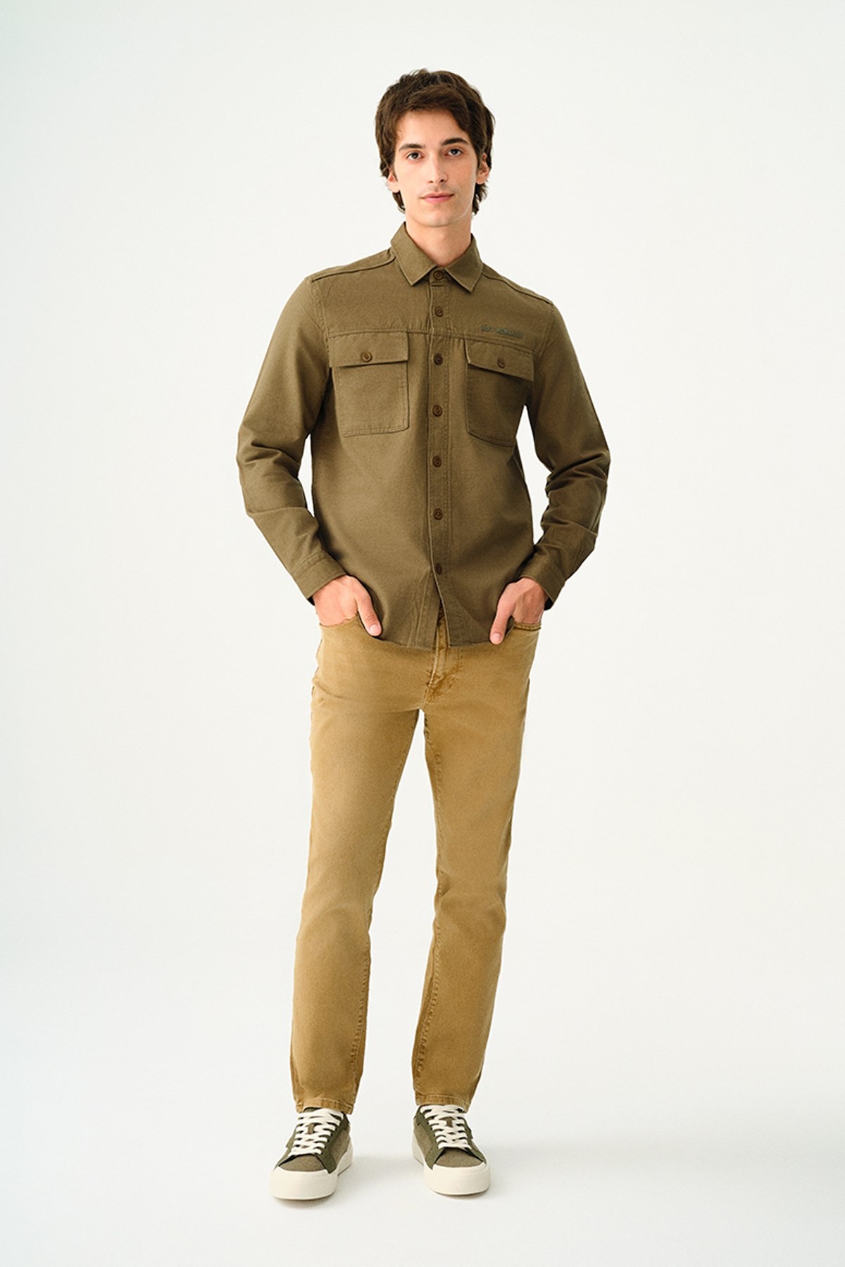 Loft Erkek Gömlek LF2036930 Kahverengi