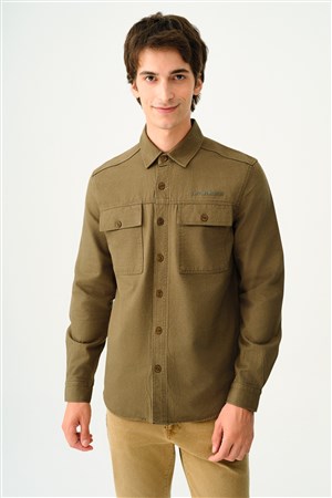 Loft Erkek Gömlek LF2036930 Kahverengi