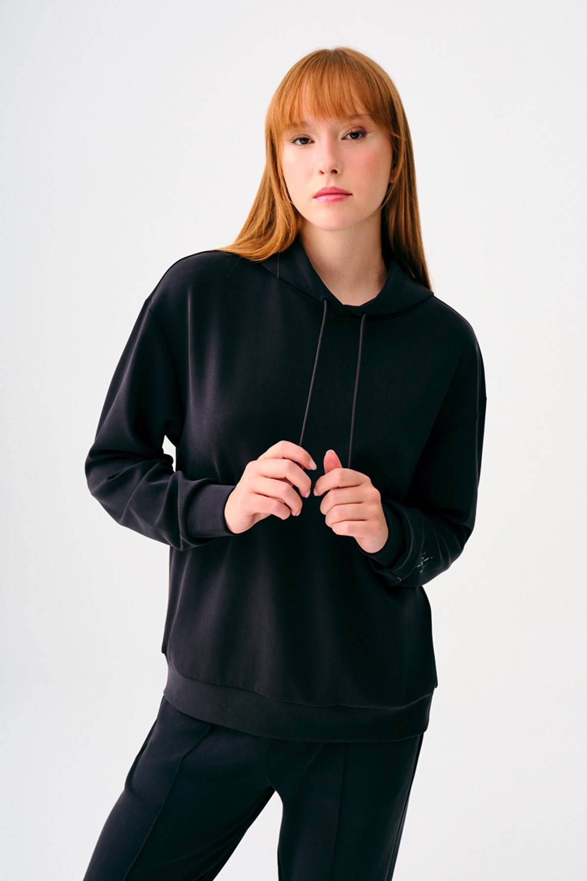 Loft Antrasit Kadın Sweatshirt LF2036949 Antrasit