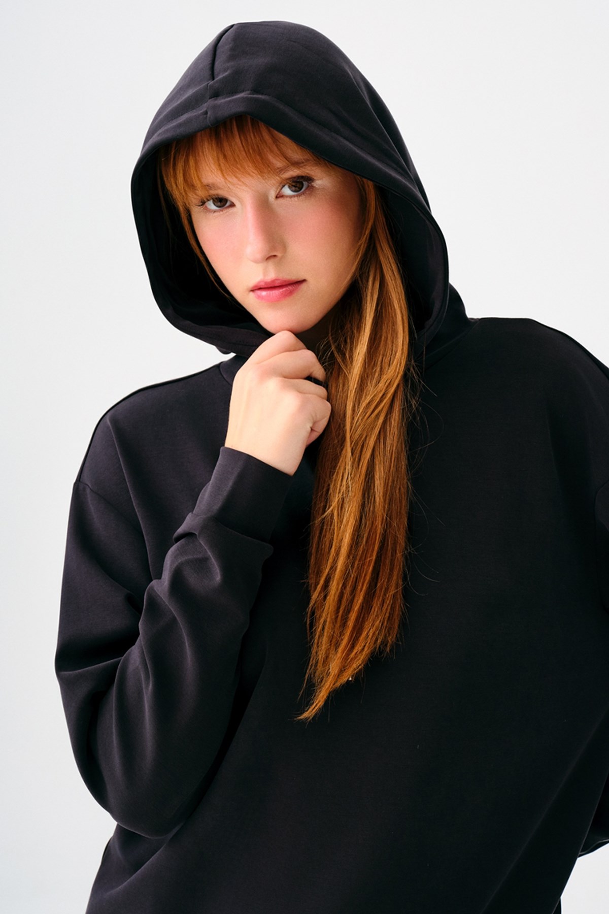 Loft Antrasit Kadın Sweatshirt LF2036949 Antrasit