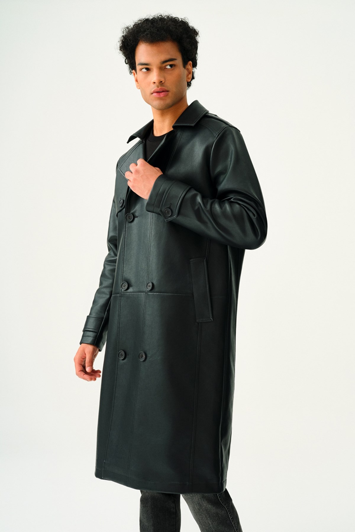 Loft Siyah Erkek Mont LF2036964 Siyah