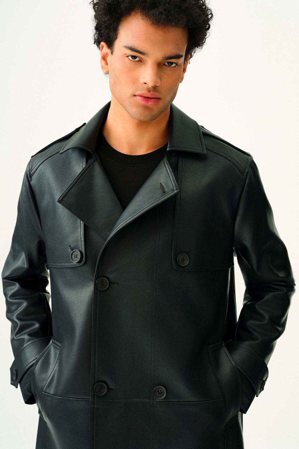 Loft Siyah Erkek Mont LF2036964 Siyah