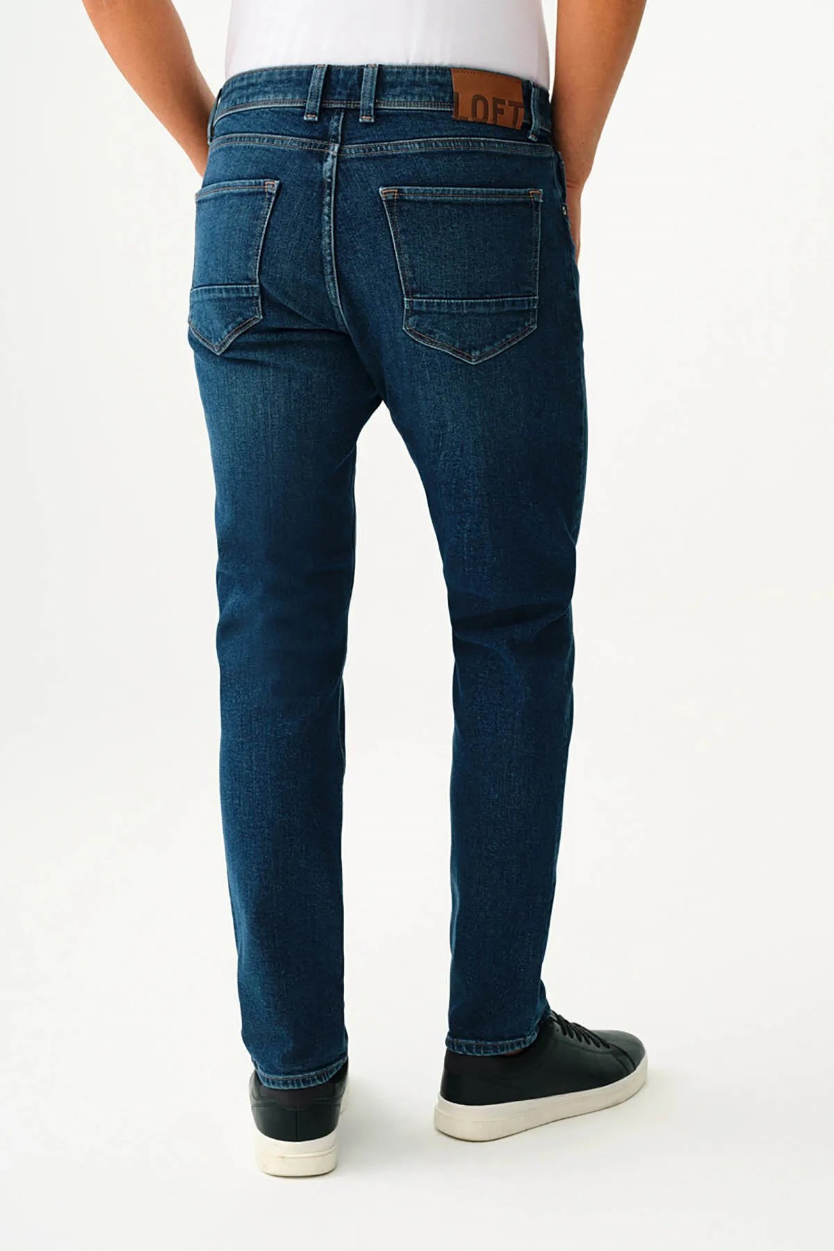 Loft Lukas Dark Erkek Jean Pantolon LF2037013 Mavi