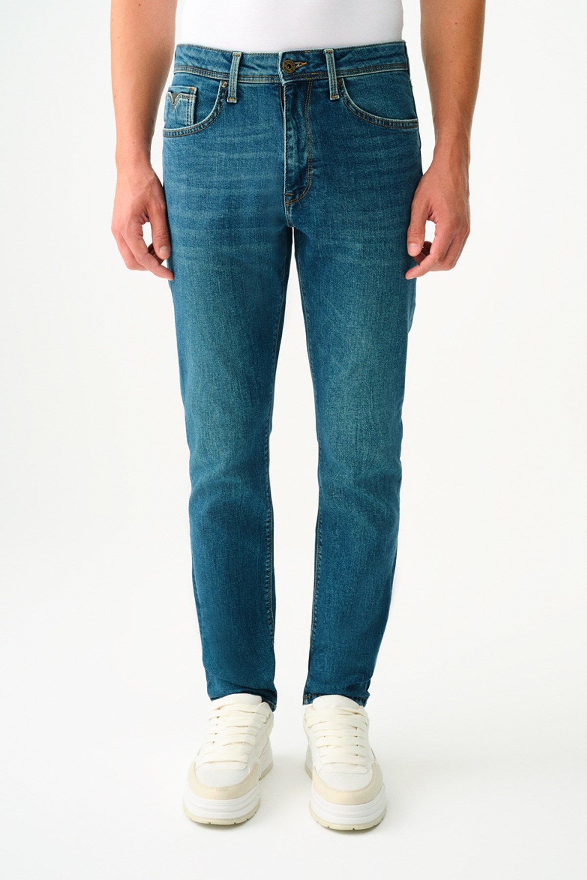 Loft Dante Green Erkek Pantolon LF2037020 Mavi