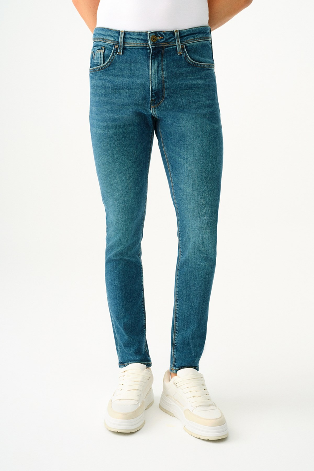 Loft Dante Green Erkek Pantolon LF2037021 Mavi