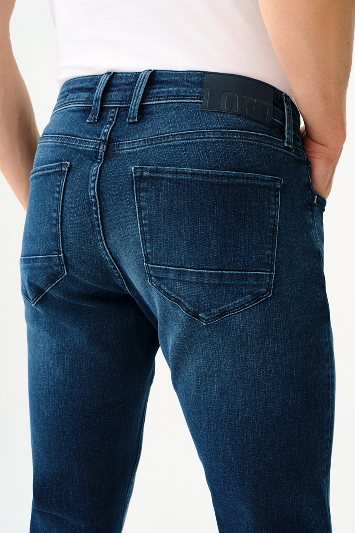 Loft Maximo Erkek Jean Pantolon LF2037024 Mavi