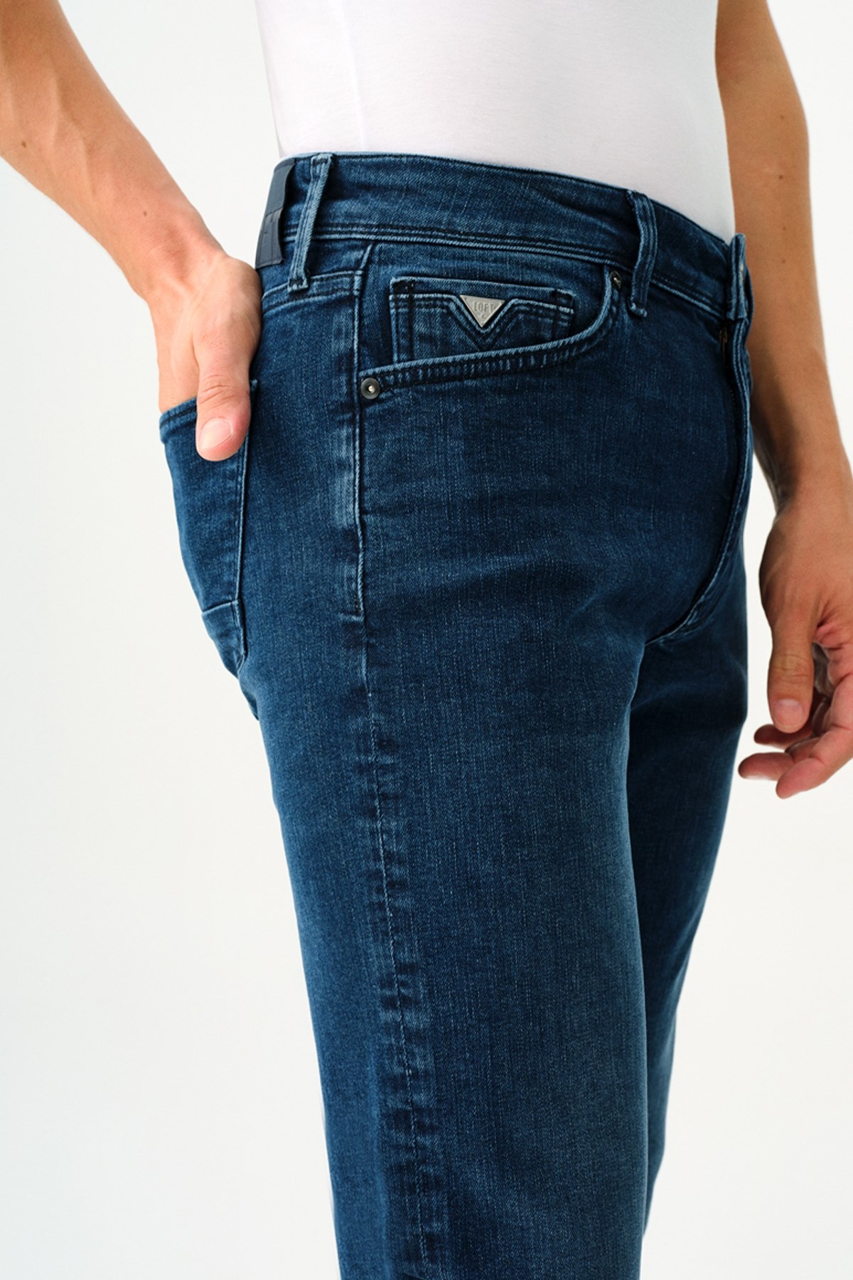 Loft Maximo Erkek Jean Pantolon LF2037024 Mavi