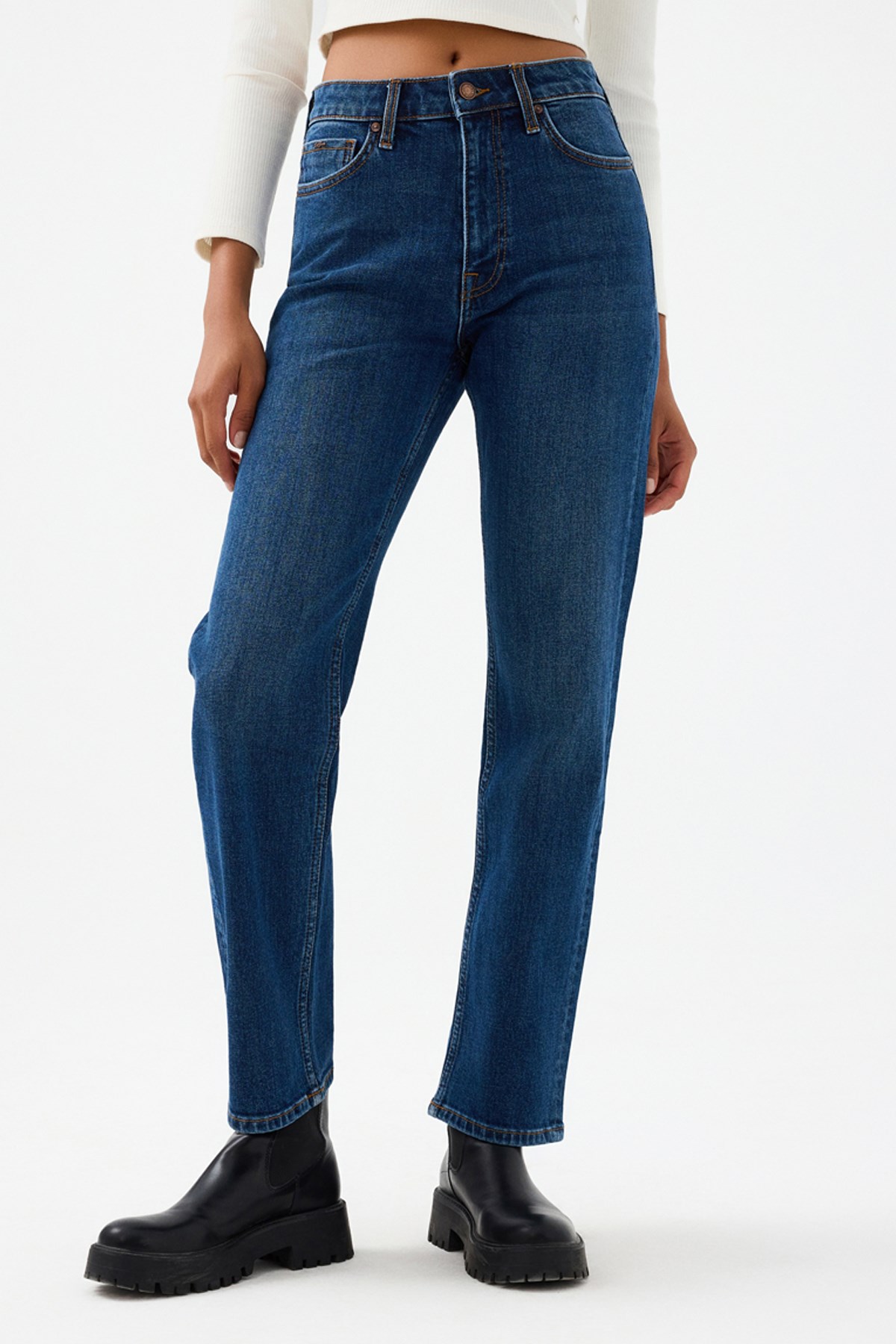 Loft Kadın Pantolon Lacivert