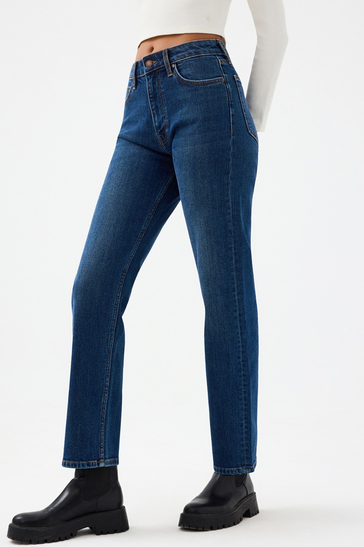 Loft Kadın Pantolon Lacivert