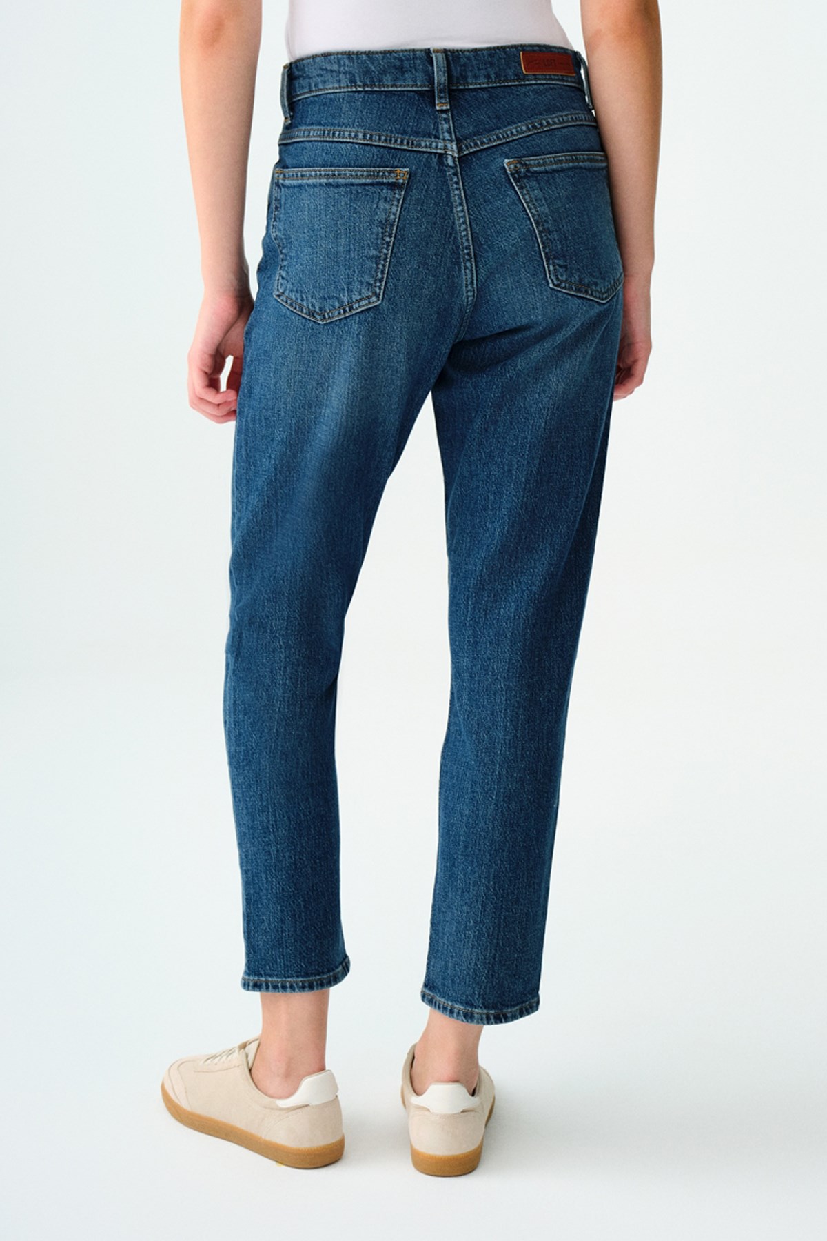 Loft Mom Stella Kadın Pantolon LF2037086 Mavi