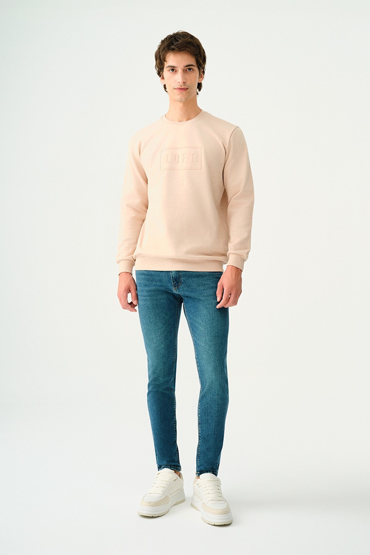Loft Erkek Sweatshirt LF2037097 Bej