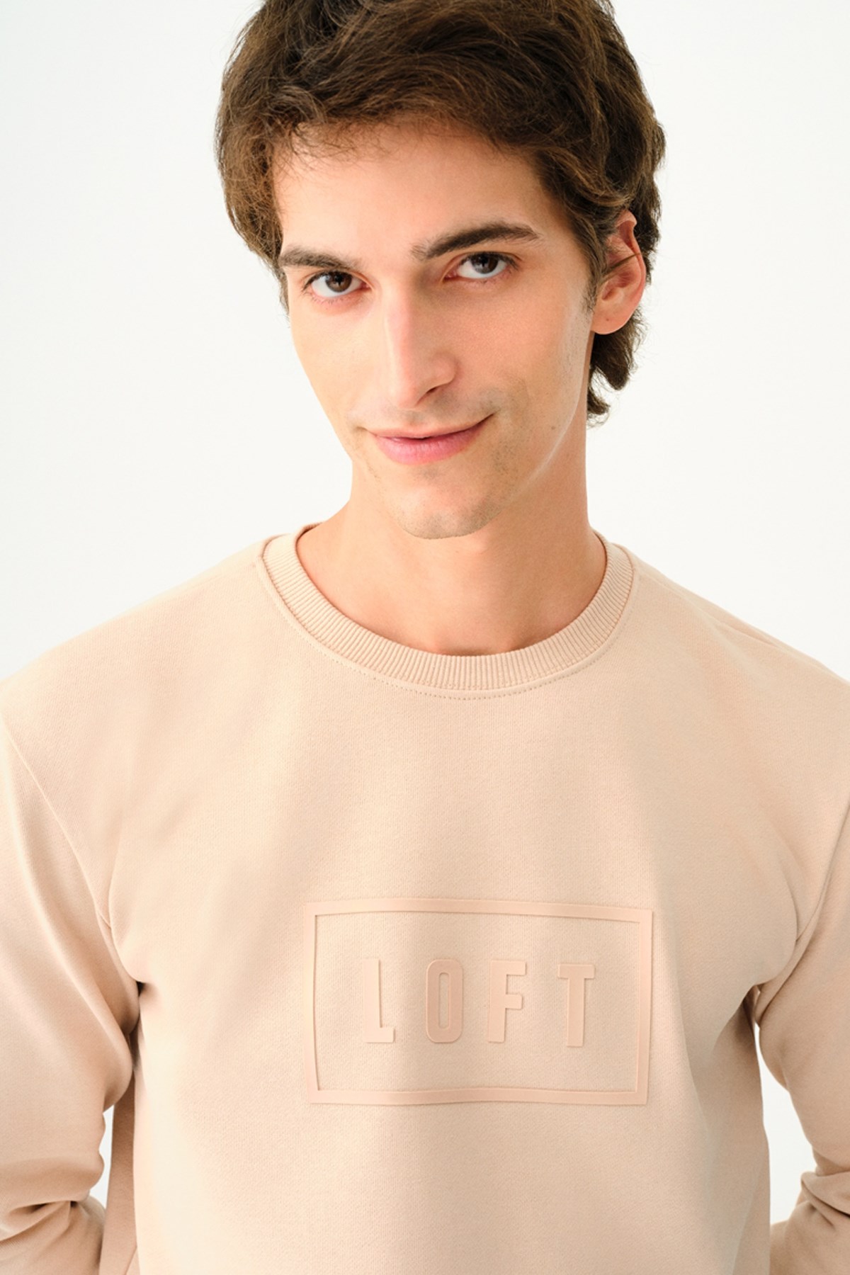 Loft Erkek Sweatshirt LF2037097 Bej