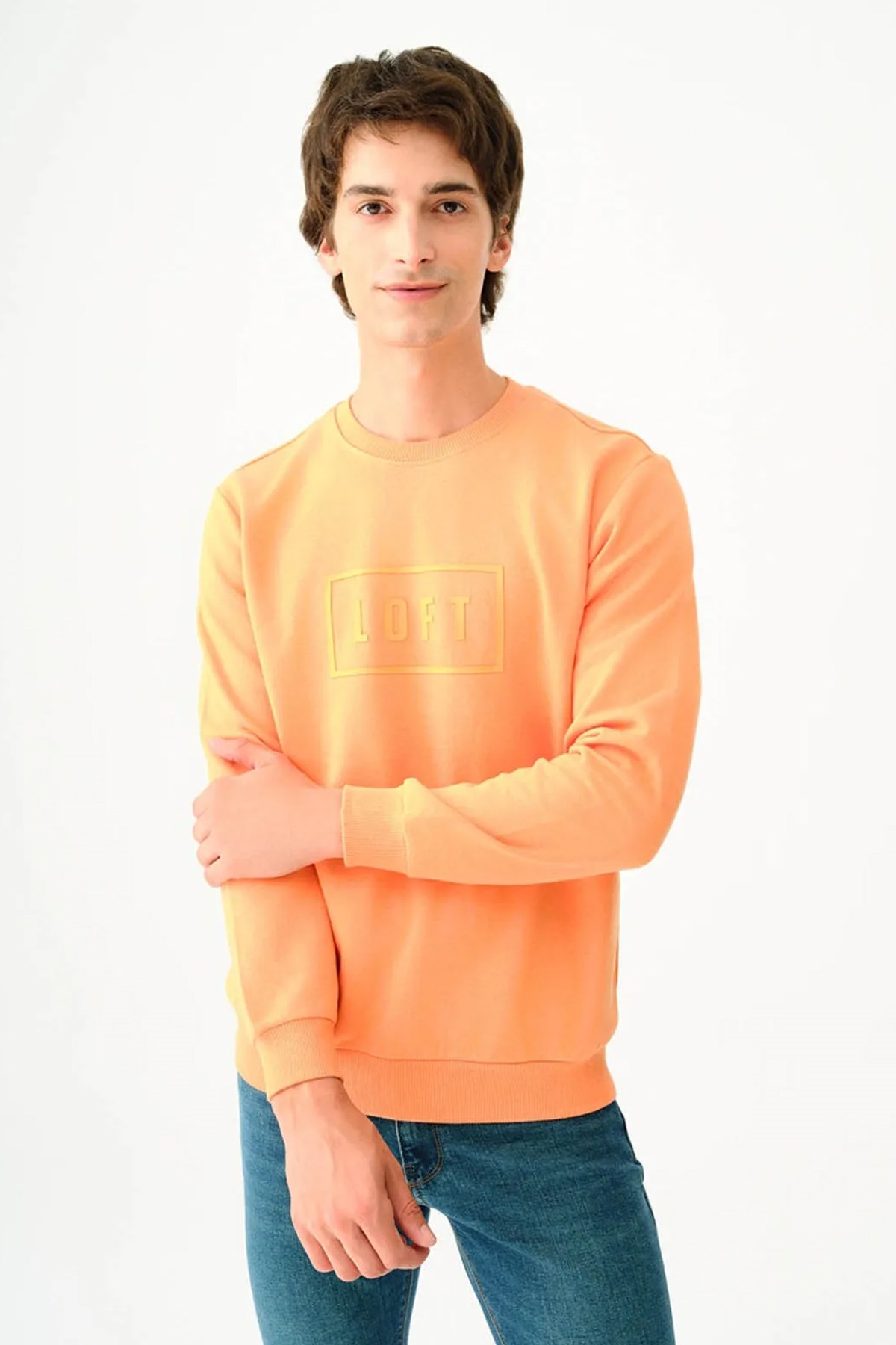 Loft Erkek Sweatshirt LF2037097 Pembe
