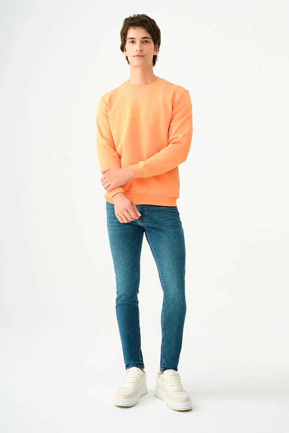 Loft Erkek Sweatshirt LF2037097 Pembe