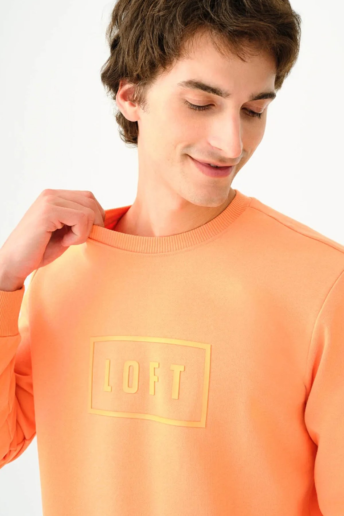 Loft Erkek Sweatshirt LF2037097 Pembe