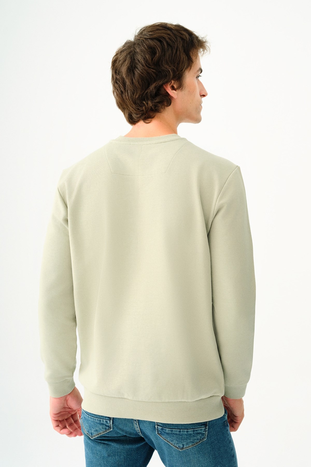Loft Erkek Sweatshirt LF2037097 Yeşil