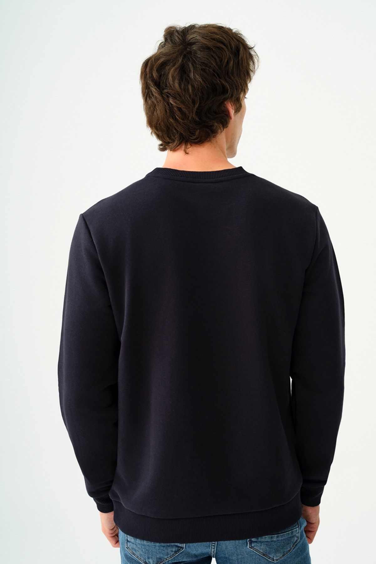 Loft Erkek Sweatshirt LF2037100 Lacivert