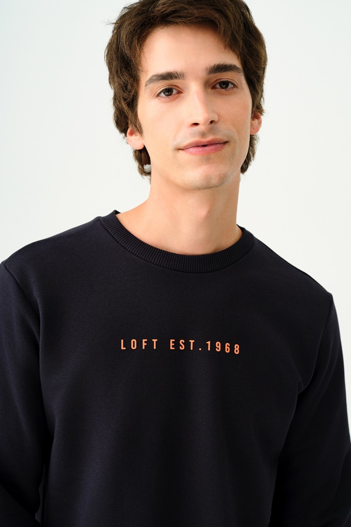 Loft Erkek Sweatshirt LF2037100 Lacivert