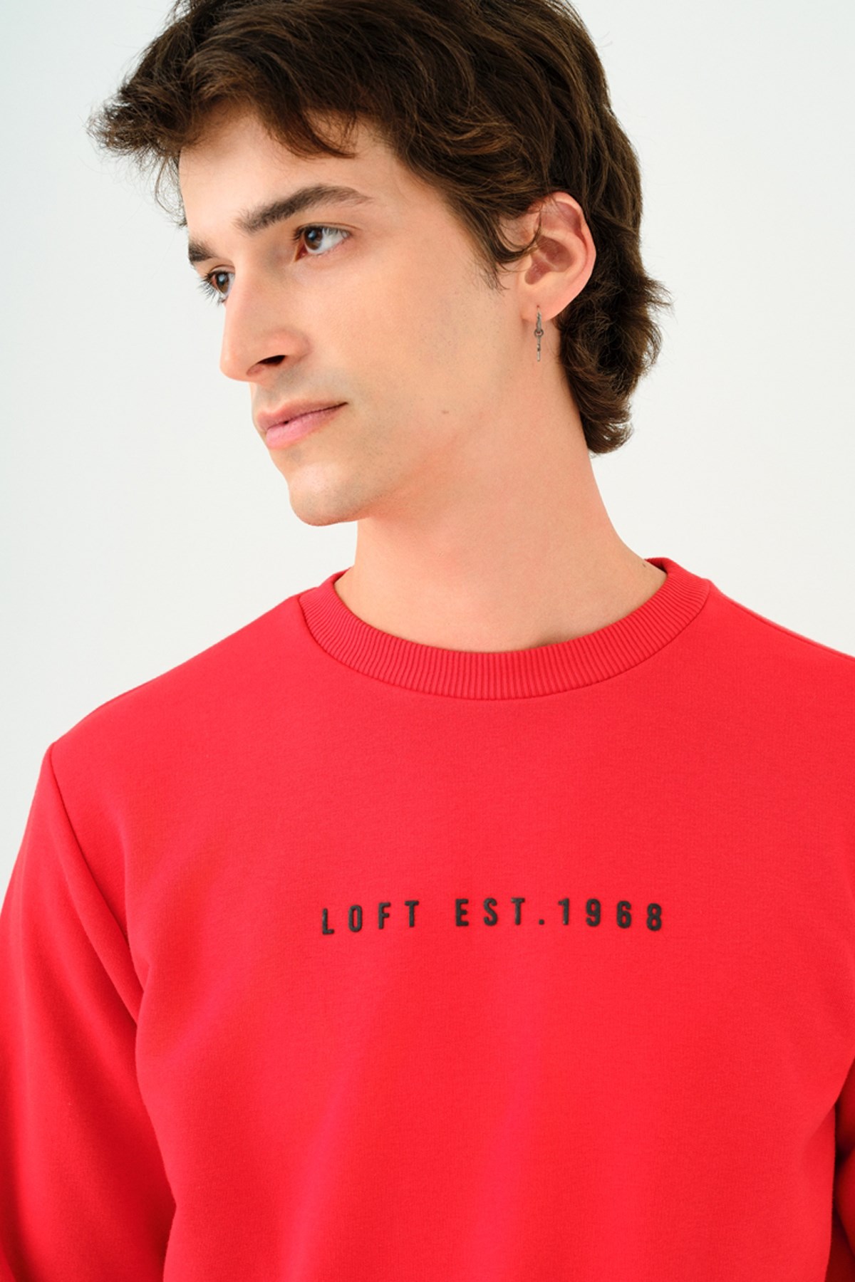 Loft Erkek Sweatshirt LF2037100 Turuncu