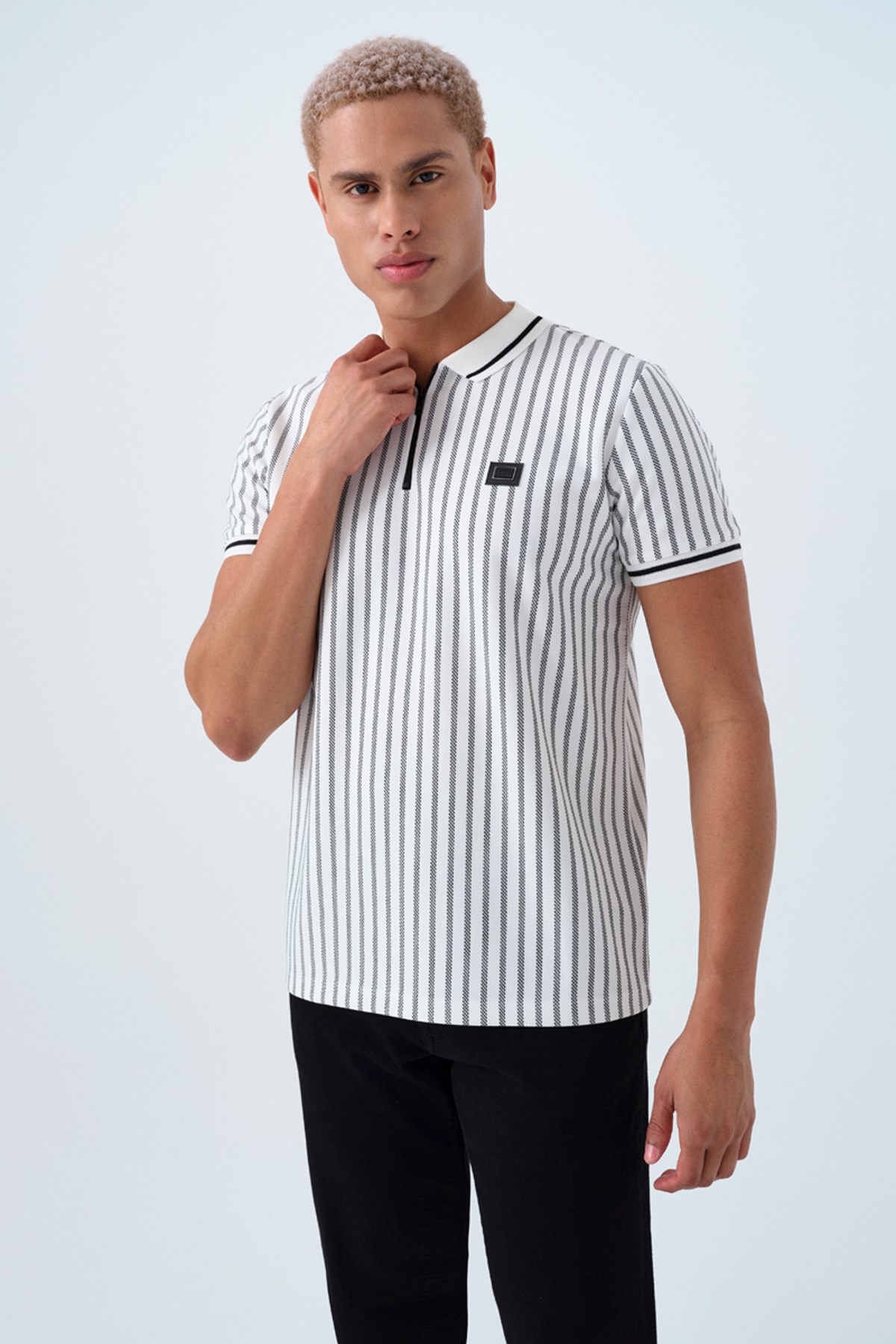 Loft  Erkek Polo Tişört Lf2037112 Beyaz