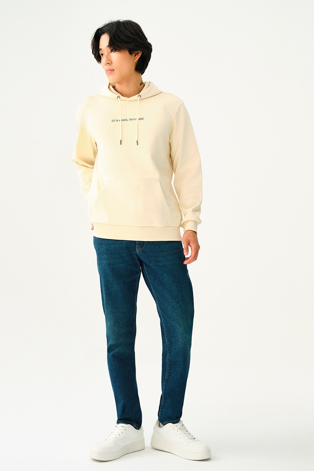 Loft Ekru Erkek Sweatshirt LF2037184 Ekru