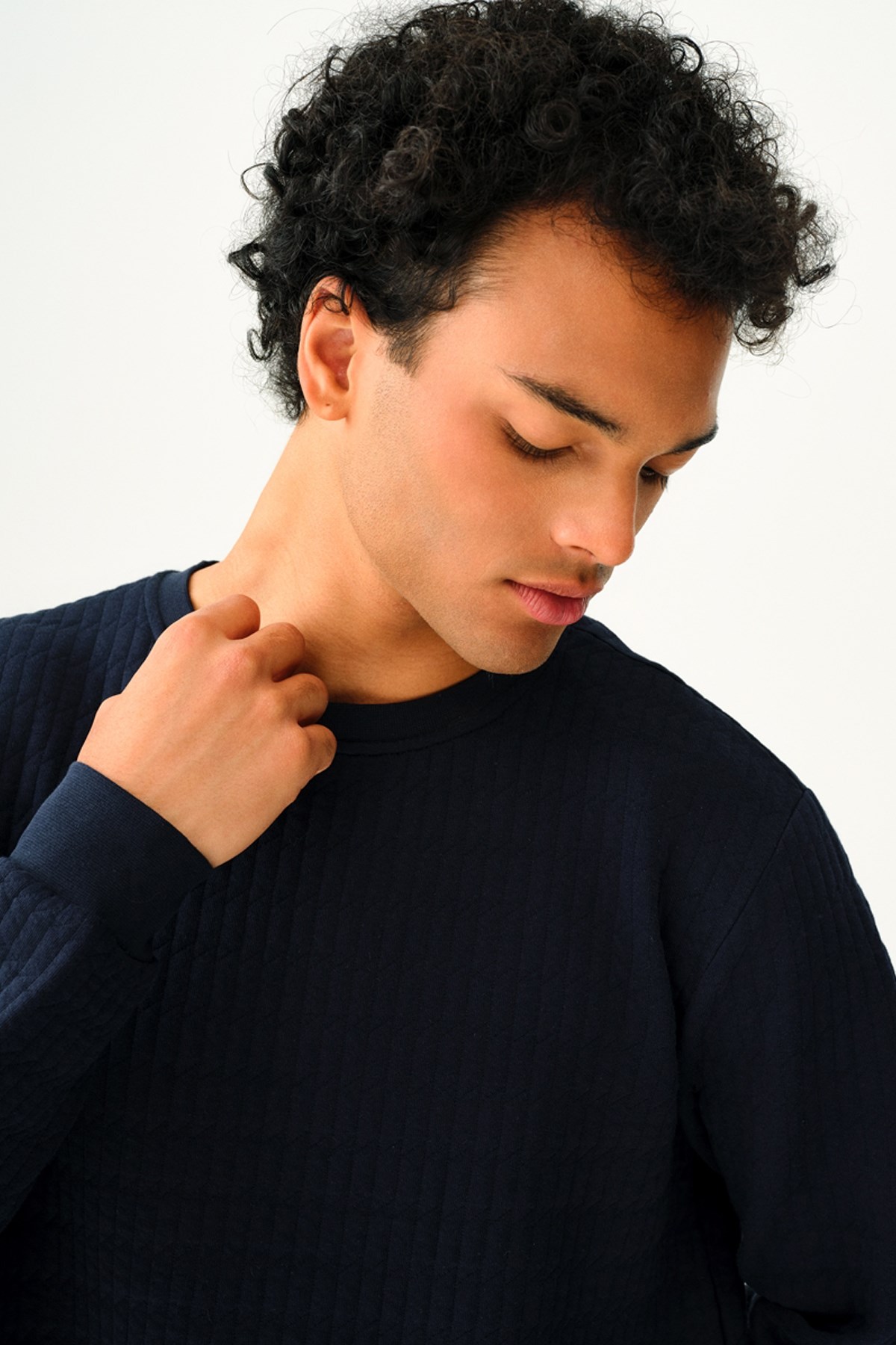 Loft Erkek Sweatshirt LF2037210 Lacivert
