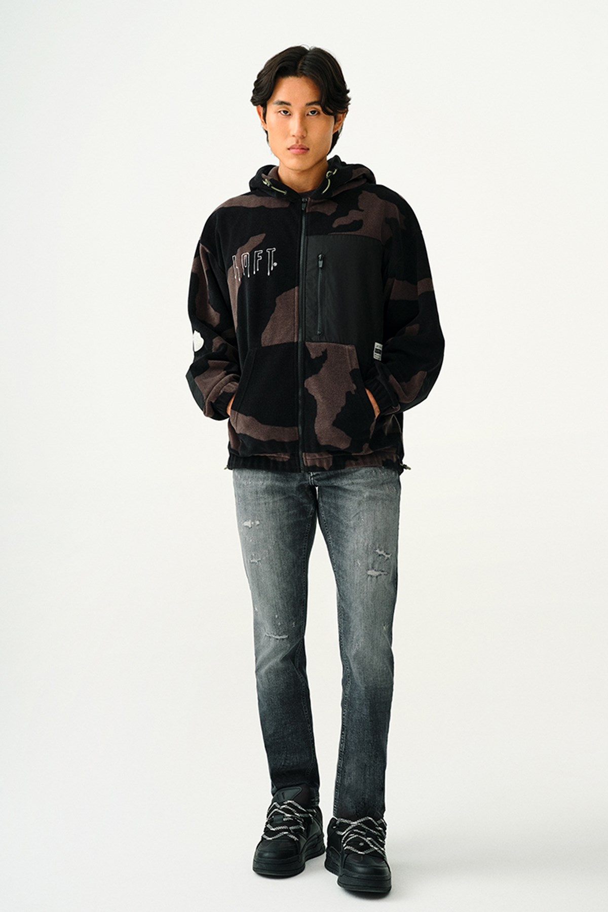 Loft Siyah Erkek Sweatshirt LF2037245 Siyah