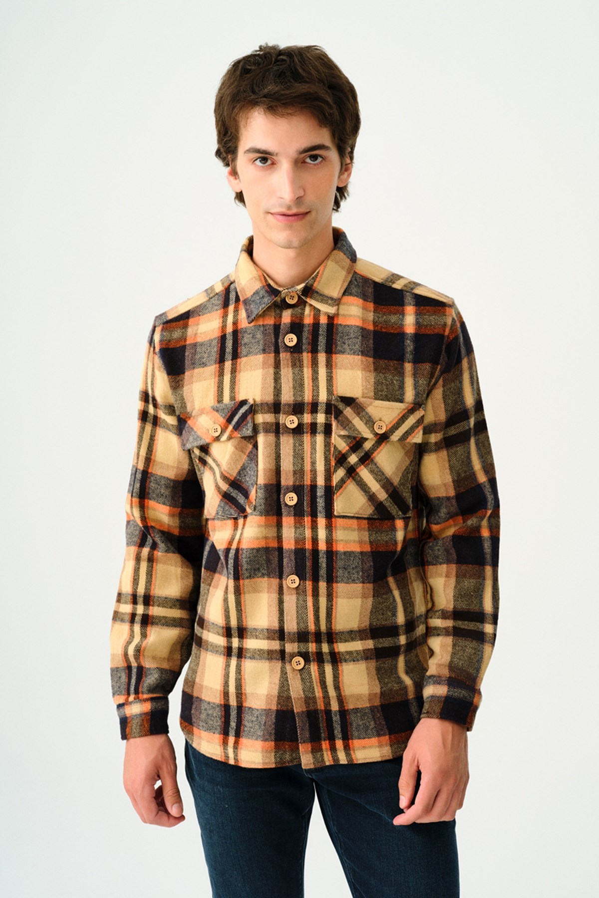 Loft Bej Erkek Gömlek LF2037247 Bej